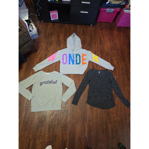 Womens Juniors Sweatshirt shirt lot size XS